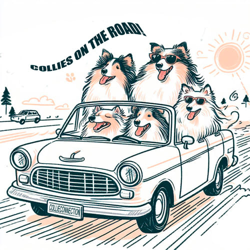 Collieconnection - Como transportar seu Collie no carro