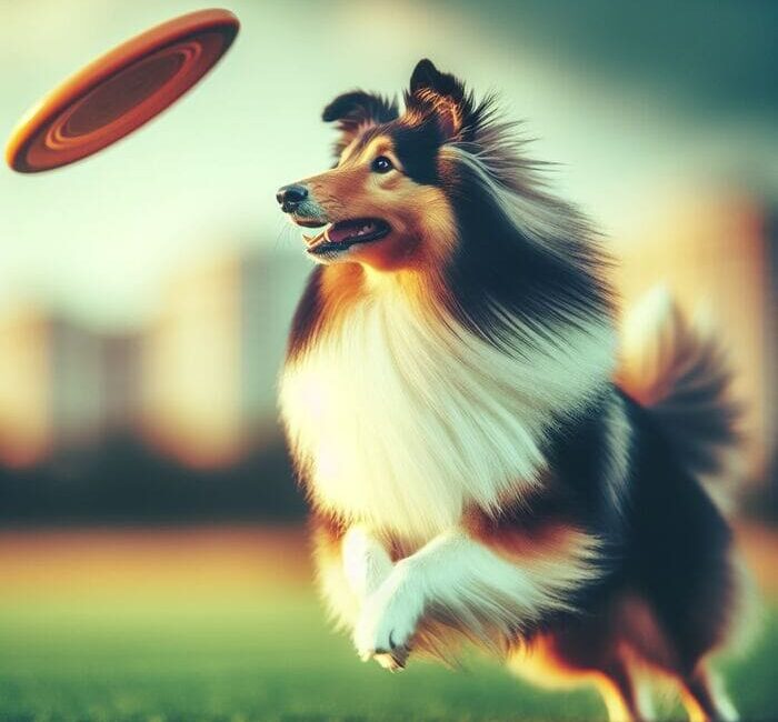 Frisbee - Esporte Canino - Collieconnection_Collie-Fisbee