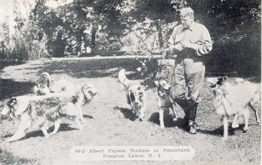 Sunnybank - Postcard Albert Payson Terhune & your Collies