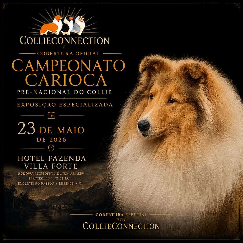 Inscrições Abertas Pré-Nacional do Collie 2026